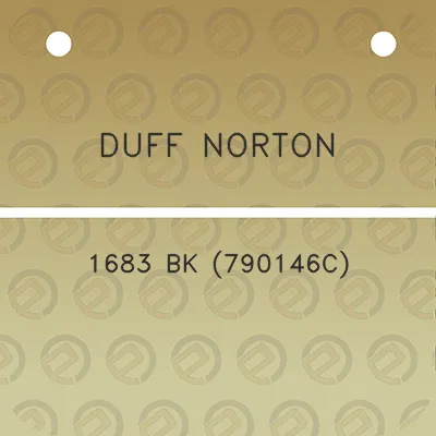 duff-norton-1683-bk-790146c