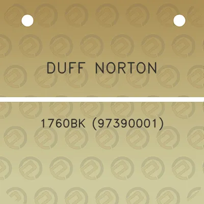 duff-norton-1760bk-97390001