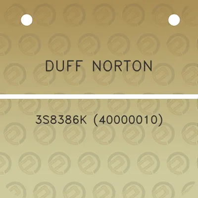 duff-norton-3s8386k-40000010