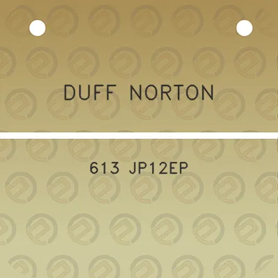 duff-norton-613-jp12ep