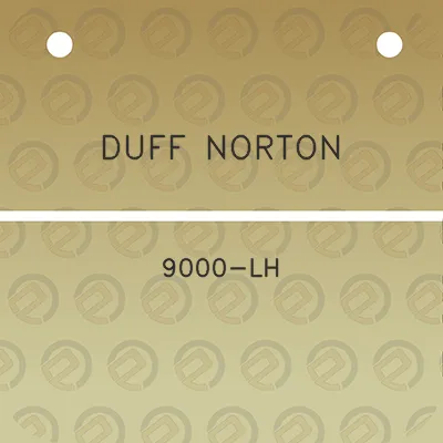 duff-norton-9000-lh