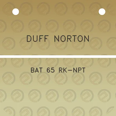 duff-norton-bat-65-rk-npt