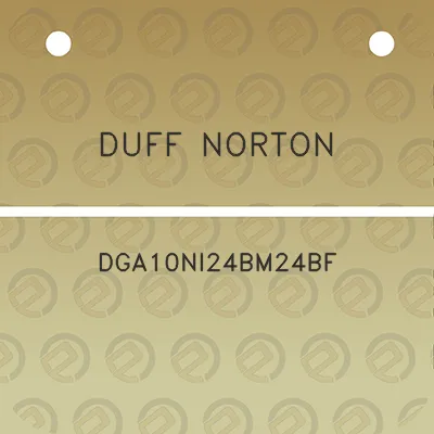 duff-norton-dga10ni24bm24bf