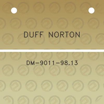 duff-norton-dm-9011-9813