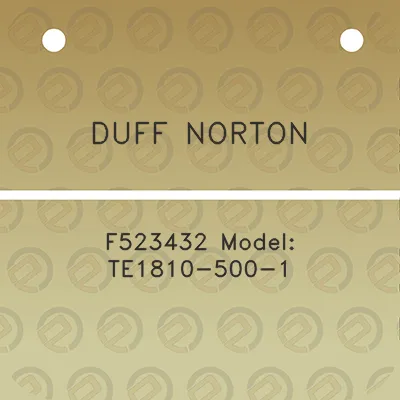 duff-norton-f523432-model-te1810-500-1