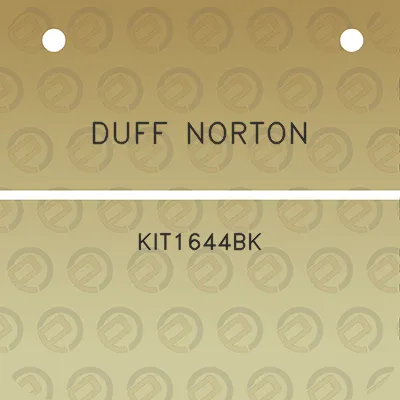 duff-norton-kit1644bk