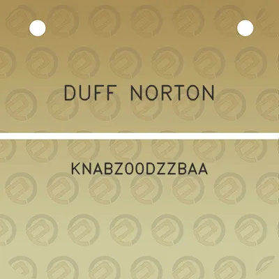 duff-norton-knabz00dzzbaa