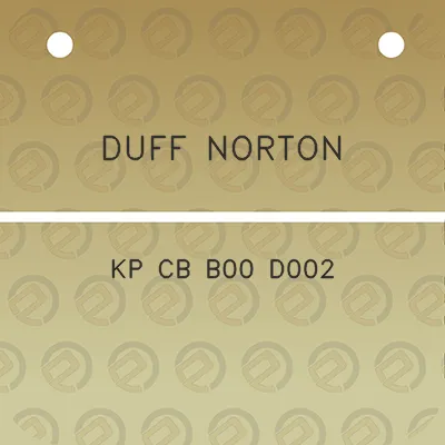 duff-norton-kp-cb-b00-d002