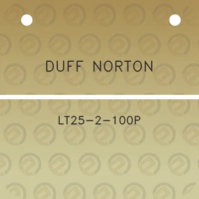 duff-norton-lt25-2-100p