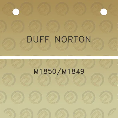 duff-norton-m1850m1849