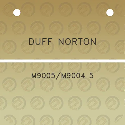 duff-norton-m9005m9004-5