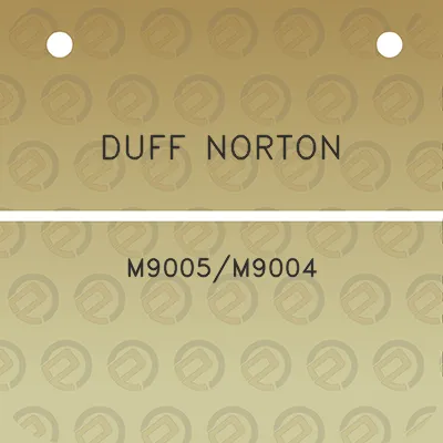 duff-norton-m9005m9004