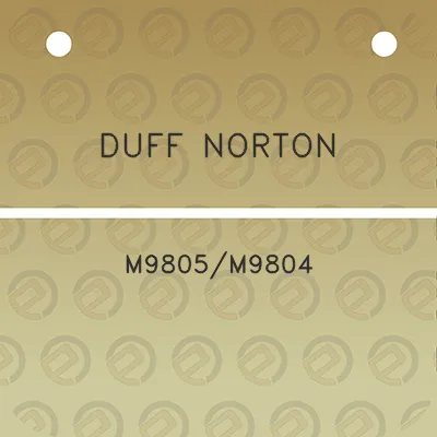 duff-norton-m9805m9804