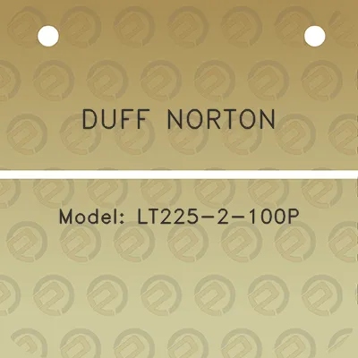 duff-norton-model-lt225-2-100p