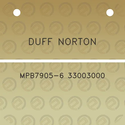 duff-norton-mpb7905-6-33003000