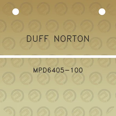 duff-norton-mpd6405-100