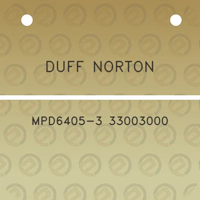 duff-norton-mpd6405-3-33003000