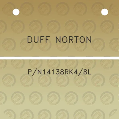 duff-norton-pn14138rk48l