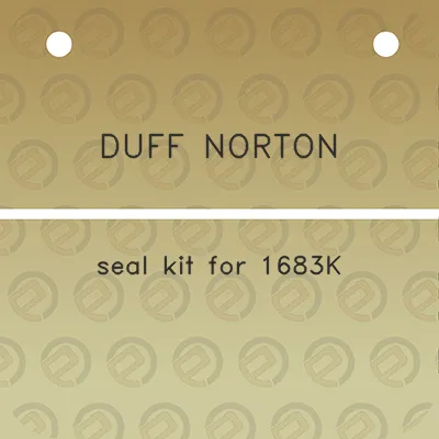 duff-norton-seal-kit-for-1683k