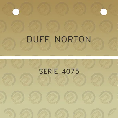 duff-norton-serie-4075