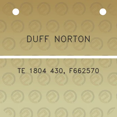 duff-norton-te-1804-430-f662570