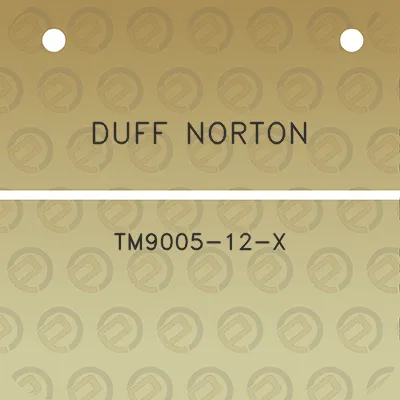 duff-norton-tm9005-12-x