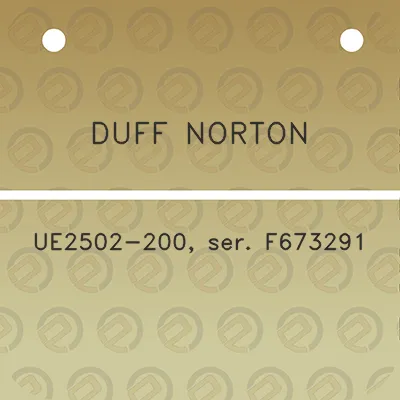 duff-norton-ue2502-200-ser-f673291