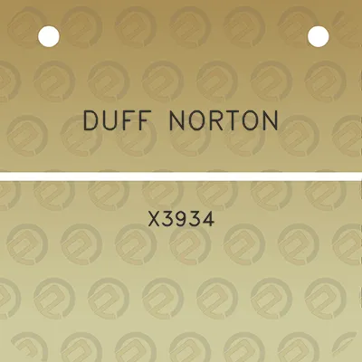 duff-norton-x3934