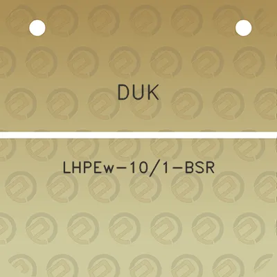 duk-lhpew-101-bsr