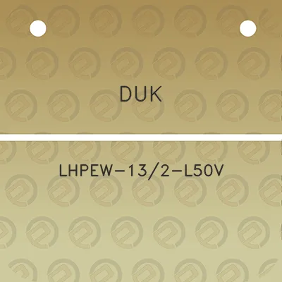 duk-lhpew-132-l50v