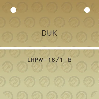 duk-lhpw-161-b