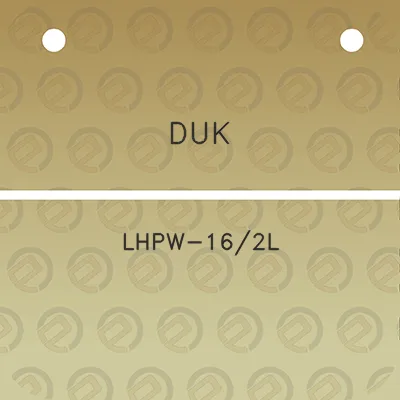 duk-lhpw-162l