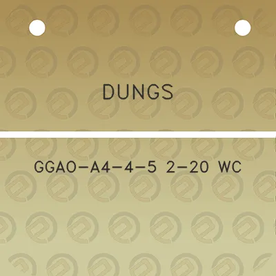 dungs-ggao-a4-4-5-2-20-wc