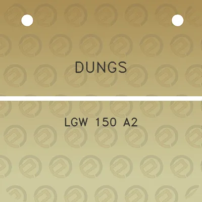 dungs-lgw-150-a2