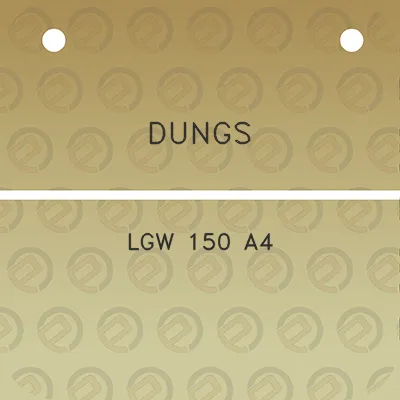 dungs-lgw-150-a4