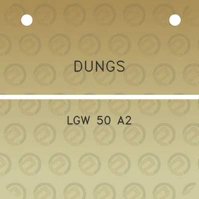 dungs-lgw-50-a2