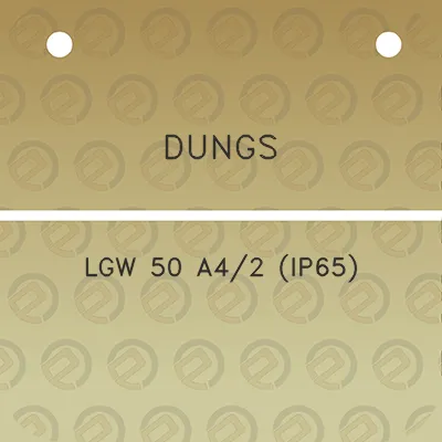 dungs-lgw-50-a42-ip65