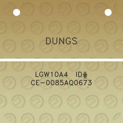 dungs-lgw10a4-id-ce-0085aq0673