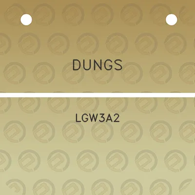 dungs-lgw3a2