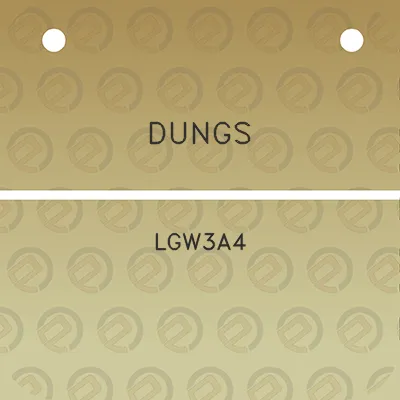 dungs-lgw3a4