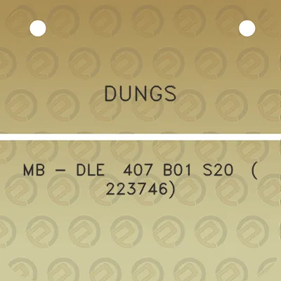 dungs-mb-dle-407-b01-s20-223746