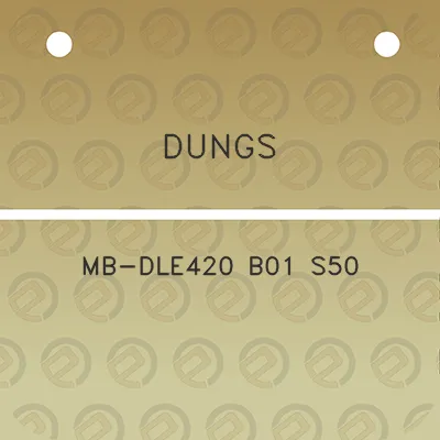 dungs-mb-dle420-b01-s50