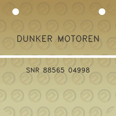 dunker-motoren-snr-88565-04998