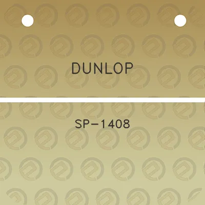 dunlop-sp-1408