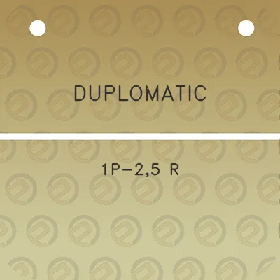 duplomatic-1p-25-r