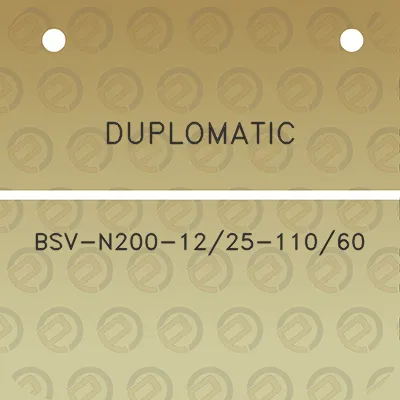 duplomatic-bsv-n200-1225-11060