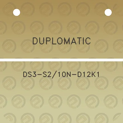 duplomatic-ds3-s210n-d12k1