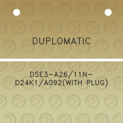 duplomatic-dse3-a2611n-d24k1a092with-plug