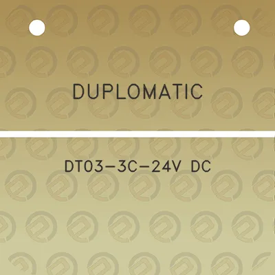 duplomatic-dt03-3c-24v-dc