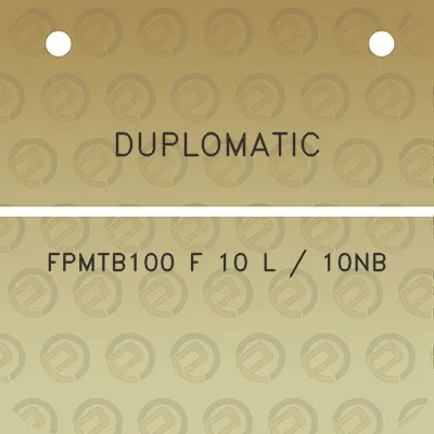 duplomatic-fpmtb100-f-10-l-10nb